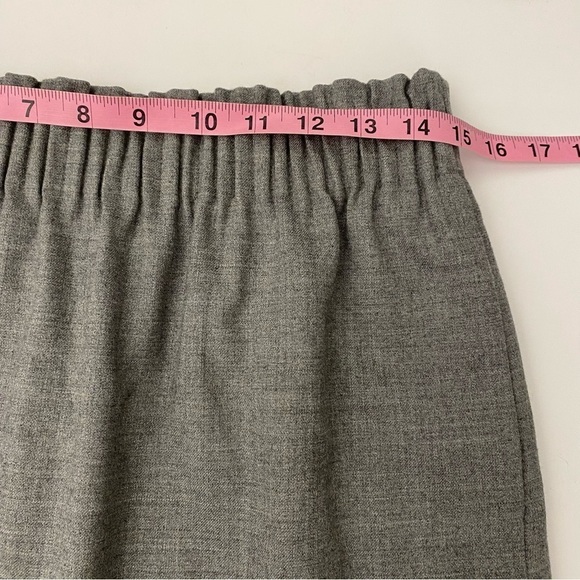 ⭐️ 2 for $25 • J. Crew || Wool Blend Sidewalk Skirt Gray 8 - Picture 4 of 6